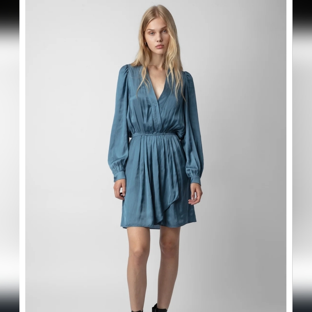 Zadig & Voltaire Remember Satin Dress
